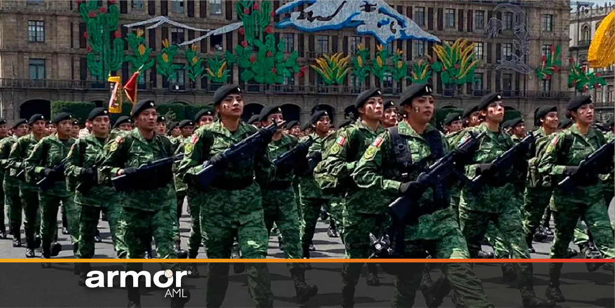 Armor_AML_Sistema de prevencion de lavado de dinero_Confirman proceso contra militares por lavado de 200 mdp