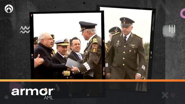 Cienfuegos reaparece en evento militar: AMLO le entrega presea en Veracruz