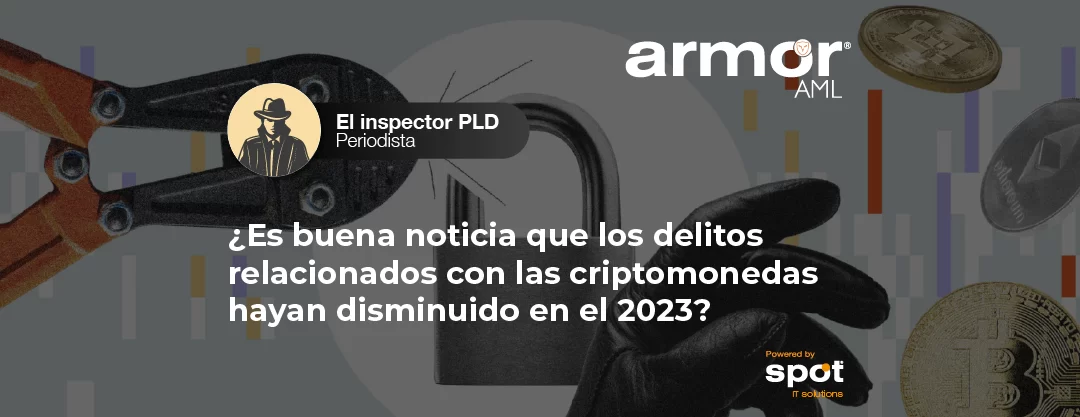 ¿Es buena noticia que los delitos relacionados con las criptomonedas hayan disminuido en el 2023?